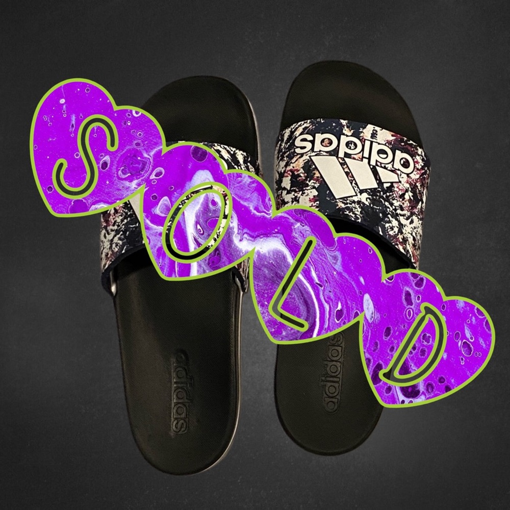 Adidas slides used